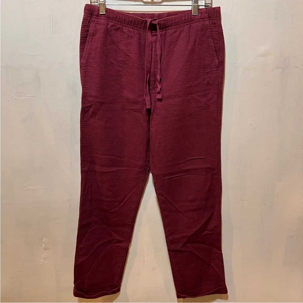 VINTAGE Territory Ahead cranberry cotton canvas outdoors hiking climbing pants - Picture 1 of 2